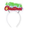 Fluorescent Hairband For Nighttime Event Soft Elastic Noctilucence Hairhoop for Christmas Party Gathering