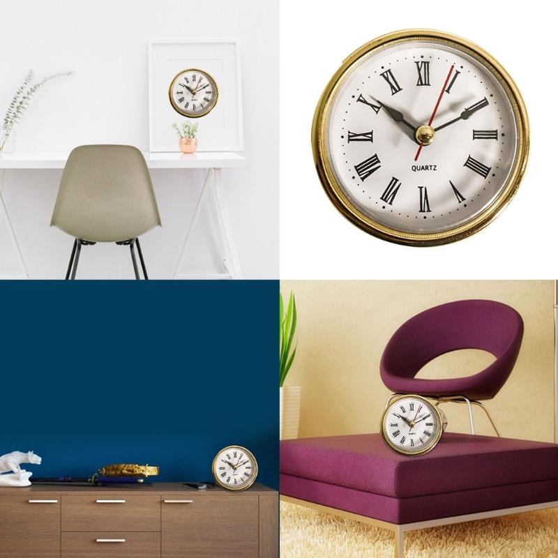 Furniture Accessories Durable Round Clock Insert with Roman Number for Decoration Exquisites Workmanship Clock Head
