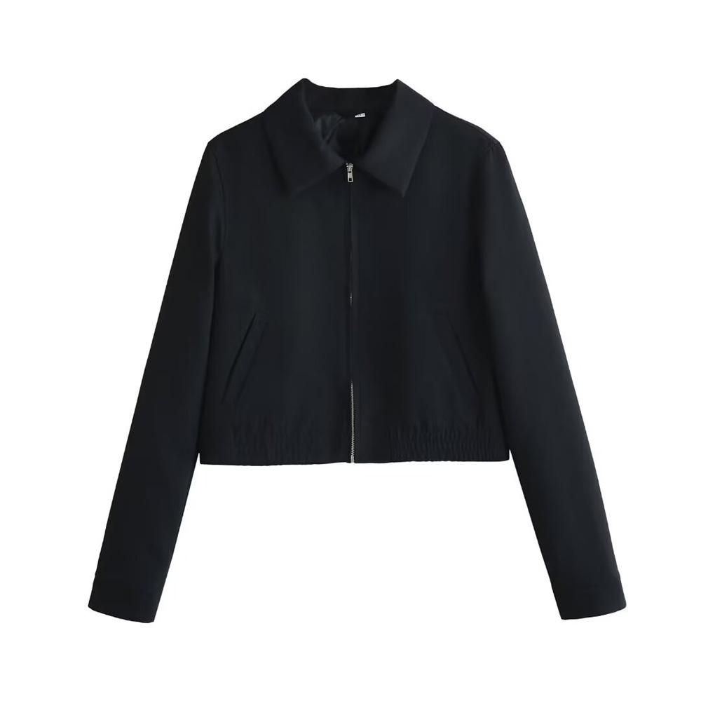

Women s Lapel Short Jacket - Autumn/Winter 2024 Collection L