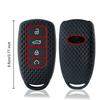 Key protect For Chery Tiggo 8 Pro Silicone Car Key Cover Case For Chery Tiggo 7 Pro 8 PLUS Arrizo 5 3 Button Key Holder Keychain