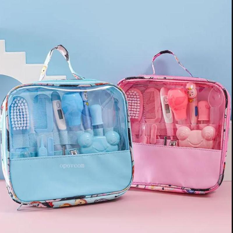 13Pcs Comb Grooming Baby Care Kit Baby Portable Tool Grooming Nail Care Set