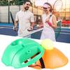 Tennis Trainer Rebound Ball for Beginner Indoor/Outdoor, Training Equipment with Elastic String Weighted Base, Portable Tennis Trainer for Kids Adults