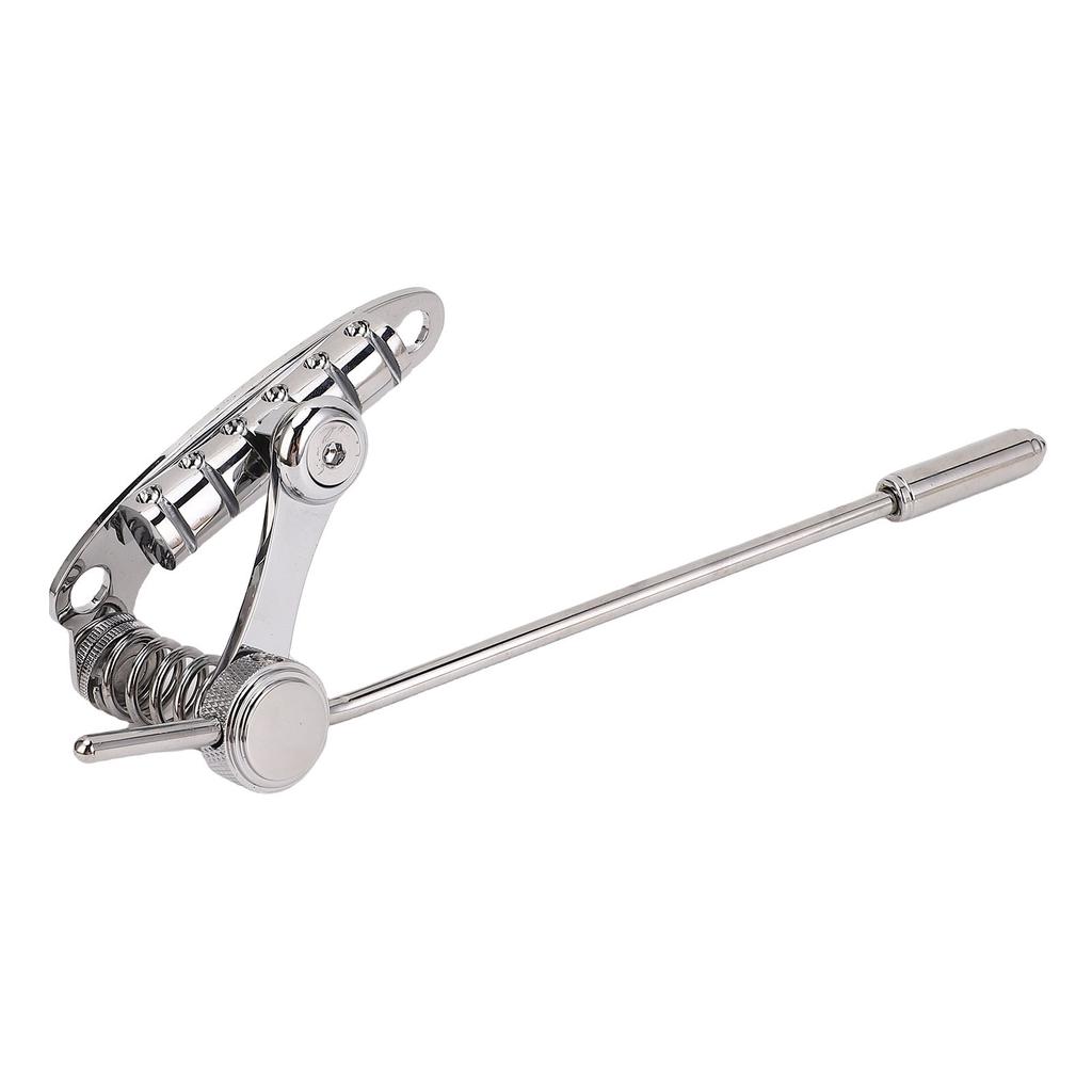 Guitar Bridge Stop Bar Replacement for Les Trem II Les Paul LP SG Zinc Alloy Electric Guitar Tremolo Bridge Stop Bar