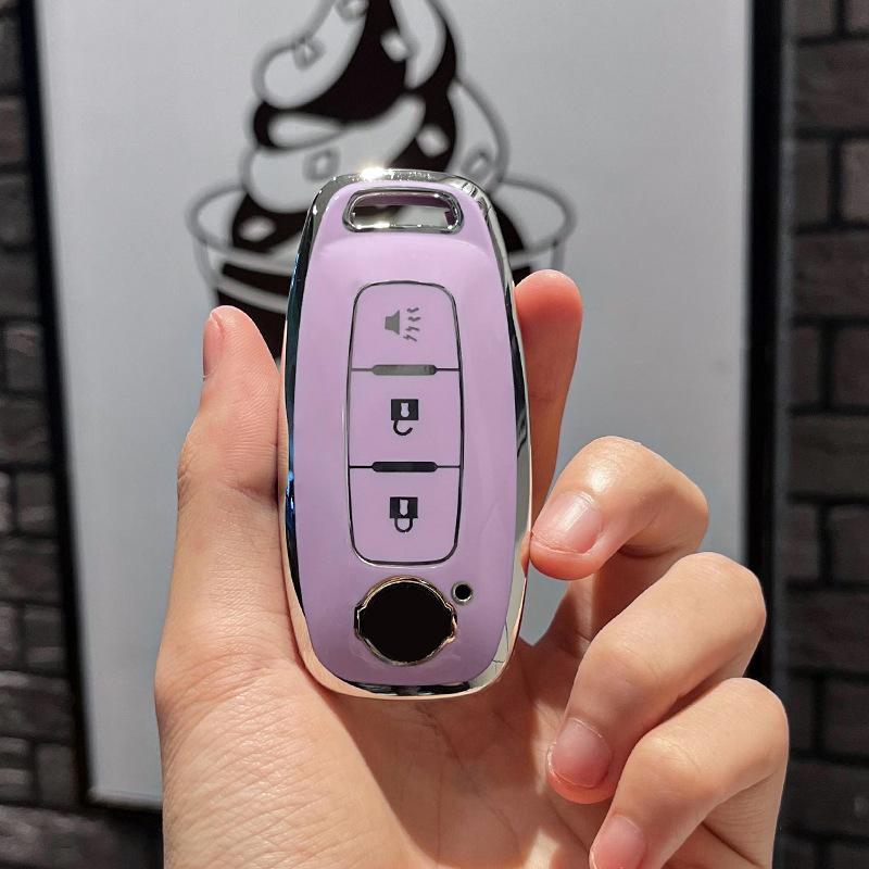 3 4 butoane Tpu cheie de la distanță husă pentru chei de mașină pentru Nissan X-trail T33 Qashqai 2022 J12 Ariya Altima Teana 2022 2023 2023 Juke Accesorii auto