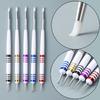 5Pcs/Set 2-Way Silicone Nail Art Pen Carving Emboss Hollow Gel Shaping Nail Brush Diy Dotting Pen Manicure Drawing Painting Tool