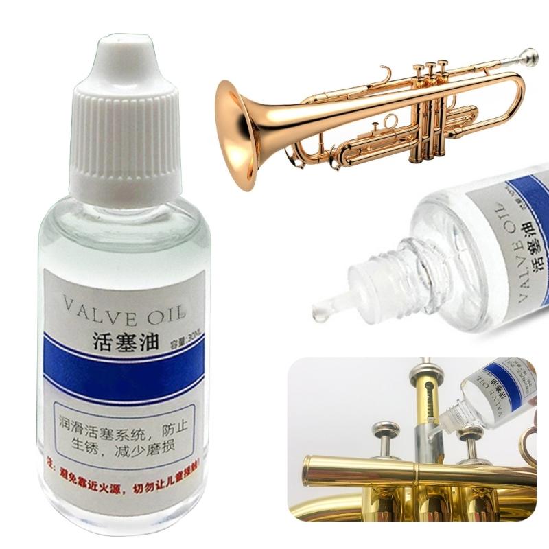 30ml Lubrificanti per Valvole Olio per Valvole Olio Lubrificante Parte per Strumenti a Ottone per Sassofono Tromba Manutenzione Strumenti