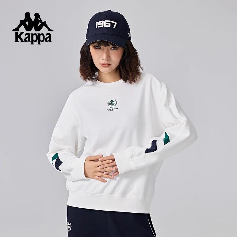 Kappa Women s Back-to-Back Knit Pullover Sweatshirt K0E82WT21 175/92A
