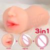Three-Way Male Pleasure Cup: Triple Simulation, Adult Toy