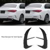 Rear Bumper   Vent Cover Spoiler ABS Replacement for  ‑  C‑Class W206  ‑Line 2021 and Up