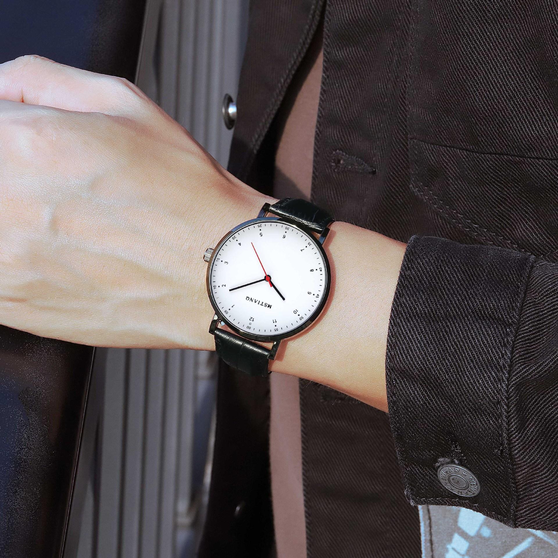 Explosive Simple Men S Watch Ultra-Thin Non-Mechanical Casual Fashion Quartz Watch