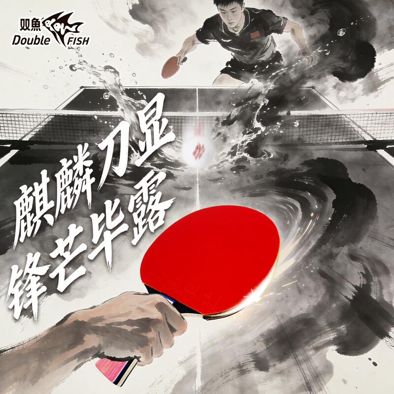 DOUBLE FISH Kylin Blade 5-Star Shakehand Table Tennis Racket