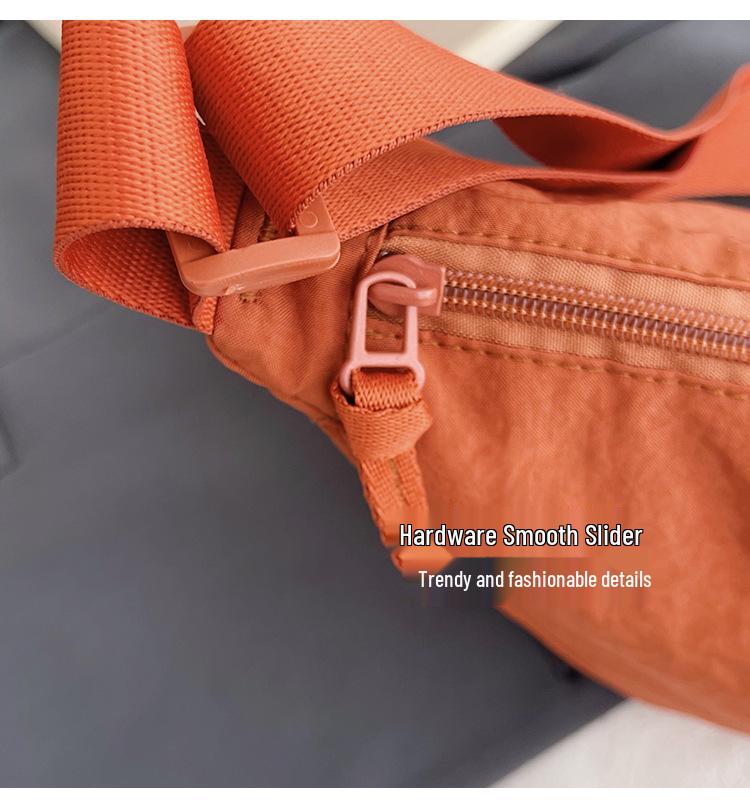 Versatile U-Style Lightweight Canvas Crossbody Bag