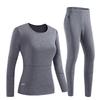 Smart 28-Zone Graphene Heated Thermal Underwear Set for Women and Men - Rechargeable Full Body Heating Pants