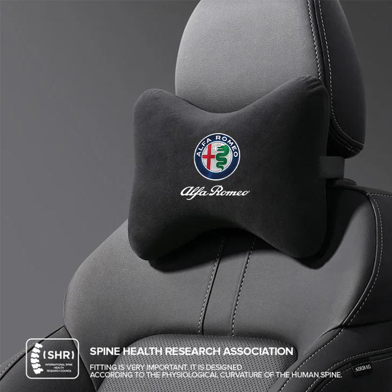 Poduszki Podszyjne do Samochodu Wypełnione Włóknem Poduszka Samochodowa Do Alfa Romeo STELVIO Giulia 159 Giulietta 147 Mito 156 MTO Sportiva Akcesoria Samochodowe