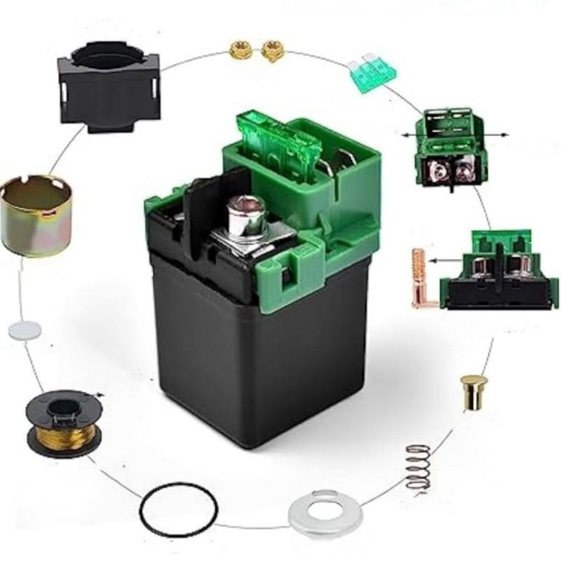 Motorcycle  Starter Relay Solenoid Electrical for Kawasaki ZZR600 ZZR 600 ZX750 NINJA ZX-7R ZRX1100 1200 ZX-6R ZX6J ZX6R KLE650