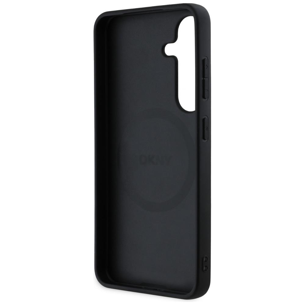 Etui do Samsung Galaxy S25 DKNY MagSafe Skórzane Czarny