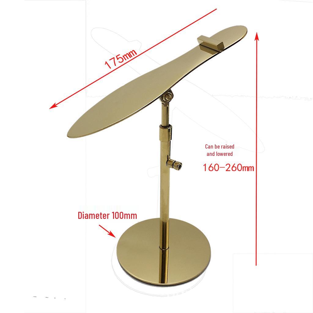 Stainless Steel Shoe Display Rack for High Heels and Shoe Support Stand