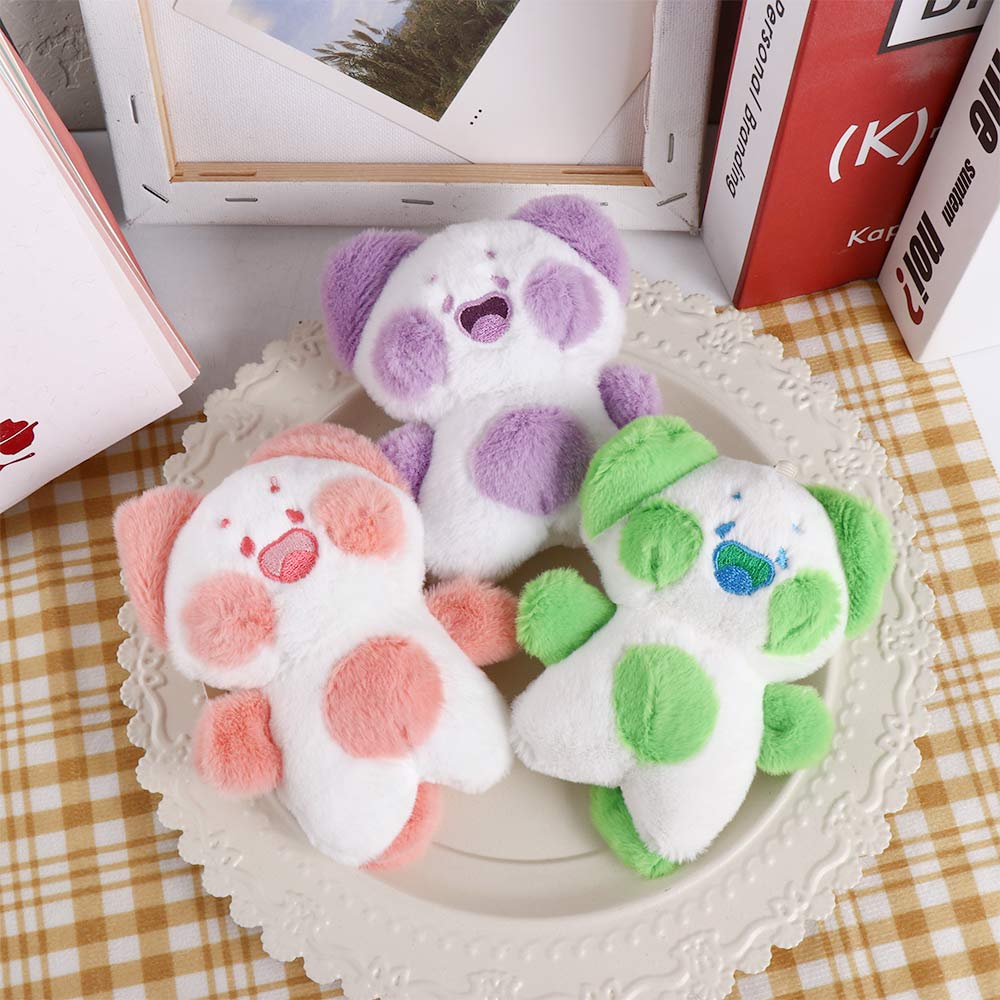 

DuDu Cat Doodle Meow Korean Style Pendant Stuffed Toy Pendant Plush Key Holder Women Key Chain фиолетовый