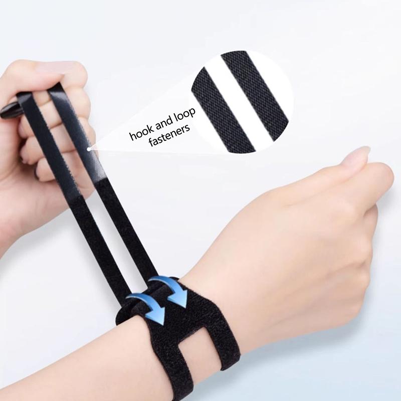 1Pair Adjustable Yoga Wrist Band Pain Tfcc Tear Injury Brace Wrist Band Brace Soft Thin Yoga Fitness Wrist Wrap Fix Sport Guard