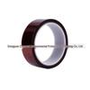 Brown High-Temp PET Tape: Insulation, Pressure-Resistant, No-Residue, SMT Protective Film, Gold Finger Tape.