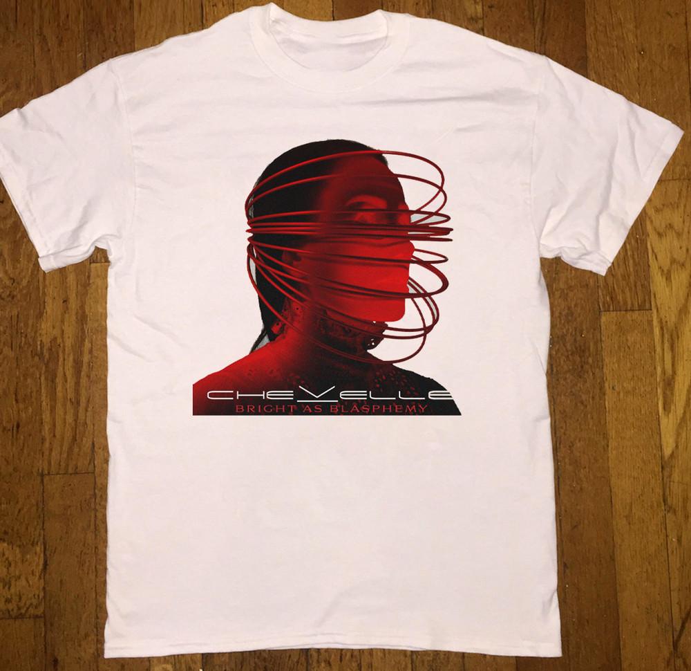

Chevelle Band Bright As Blasphemy T Shirt White All Size Gift Fan BT823 Unisex T-Shirt M