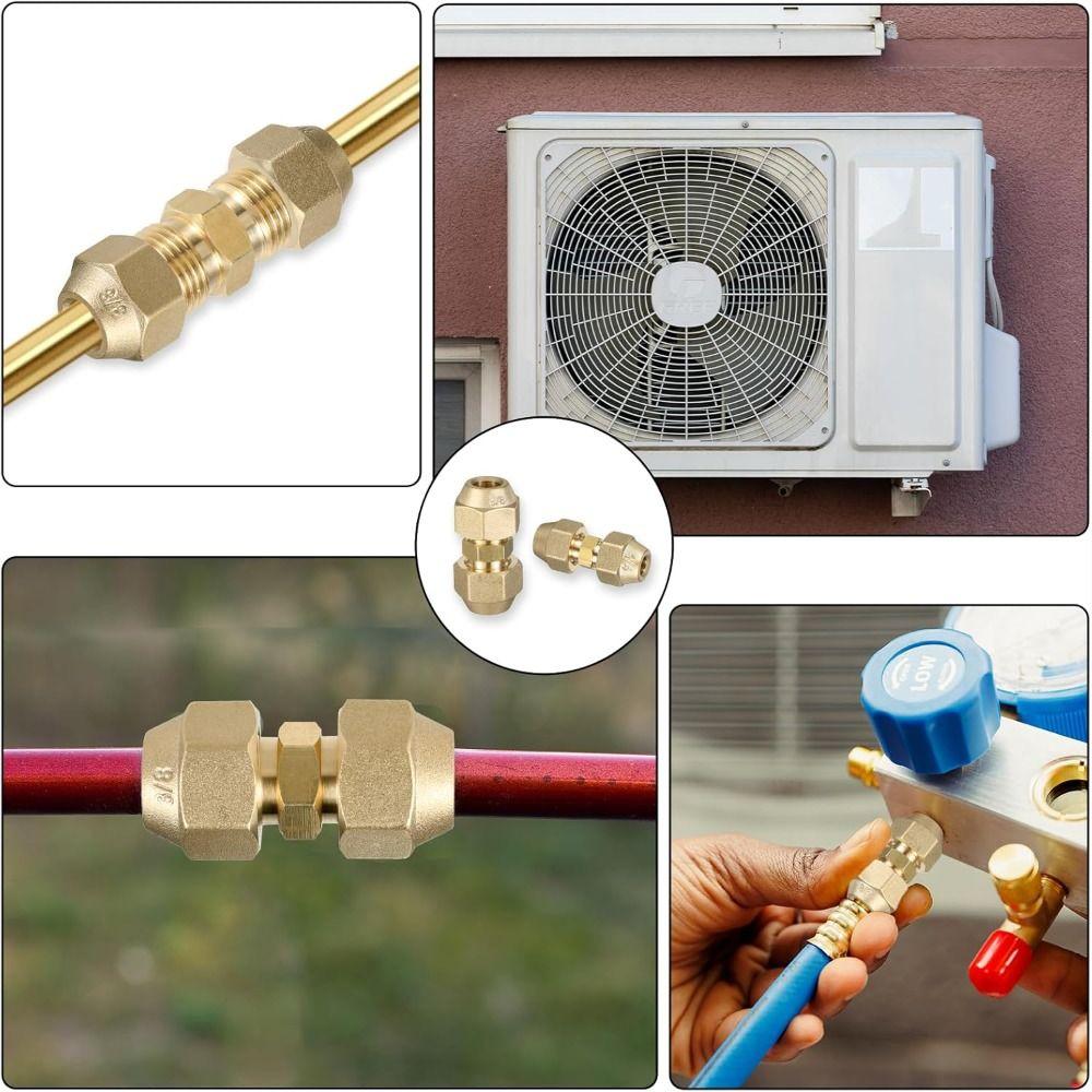 1/2" 1/4" 3/8" Złączki miedziane Proste Złączki kielichowe HVAC Klimatyzacja Chłodnictwo