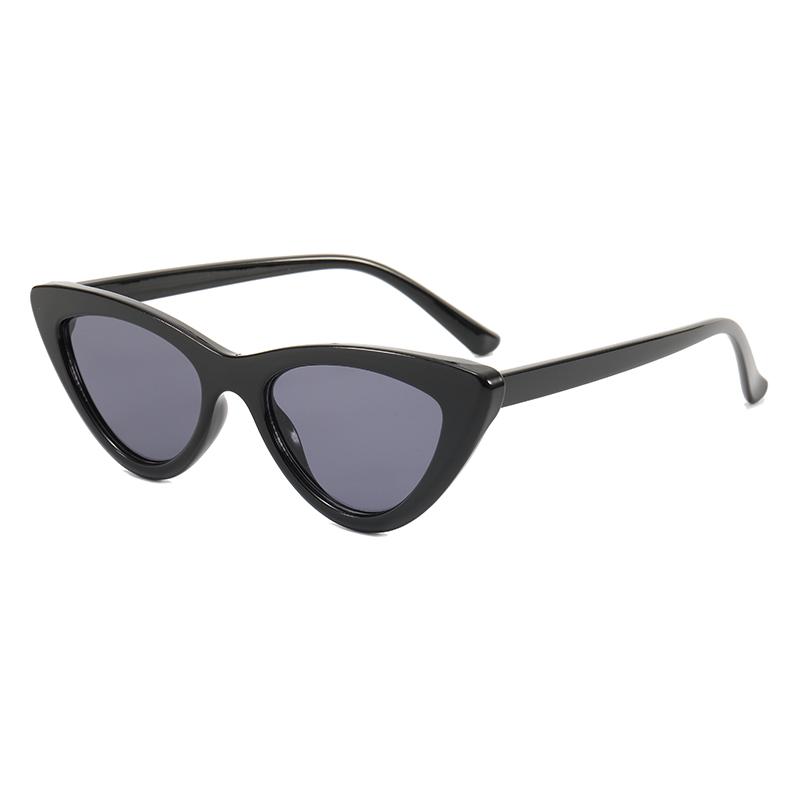 Superhot Eyewear 18261 Fashion 2021 Cat Eye Women Small Triangle Sunglasses Acrylic&PC