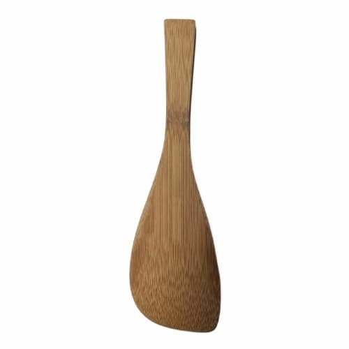 Kikusui Unpainted Japanese Bamboo Rice Paddle (Cut)