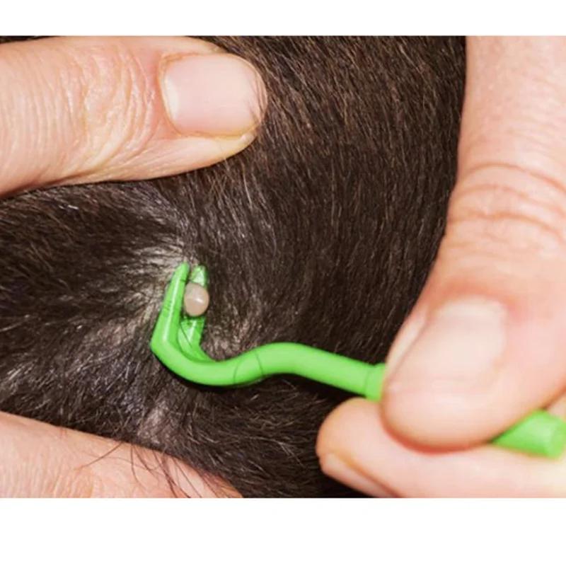 5PCS Pet Flea Pet Cleaning Dog Flea Removal Lice Extermination Pet Lice Catcher Pet Lice Remover Flea Hook Tick Pet Lice Catcher
