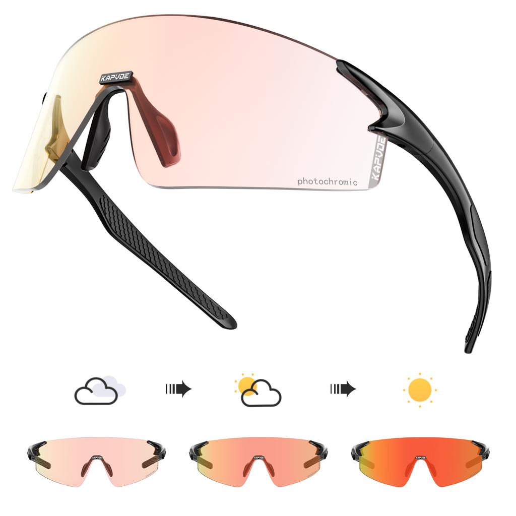 Kapvoe Cycling Sunglasses Fashion for Men Bike Glasses Cycle Women Sports Bicycle MTB Fishing Hiking Riding Eyewear UV400