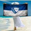 1PC Bochum Crest Beach Towel - Soft,  Absorbent Microfiber, Lightweight, Ideal for The Beach, Parties, Travel, Camping fan gifts