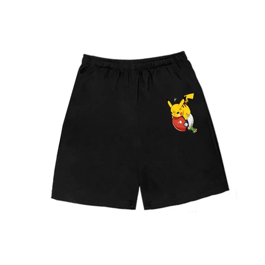 Pikachu Anime Kids Cotton T Shirt Summer 214Y Casual Daily Children Top Hot Sale