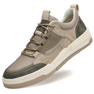 Herenschoenen ademend dun zachte zool hardloopsneakers mesh schoenen heren trendy mesh schoenen casual board schoenen heren