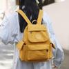 Women's Travel Outdoor Nylon Backpack Student Book Nylon Lightweight Small Backpack
