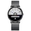 Unique Business Men Watch Fashion Auto Date Stainless Steel Strap Quartz Wristwatch Man Gifts For Him Calendar Clock