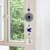 Butterfly Devil Eye Suncatcher Rhinestone Sun Catcher Pendant  Rear View Mirror