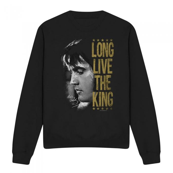 Elvis Presley Unisex Adult Long Live The King Sweatshirt