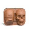 Halloween Skull Silicone Mold With Large Skeleton Shapes For Themed Cake Decoration