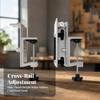 Rail-Mounted Clamp with Non-slipSlip Pads Safe Rail for Carpenters