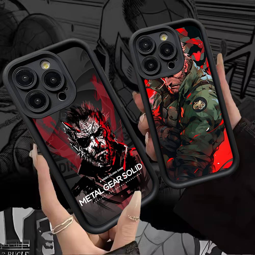 Popular Game M-Metal Classic G-Gear Phone Case For IPhone 17 16 15 14 Plus 13 12 11 Pro Max Silicone Cover