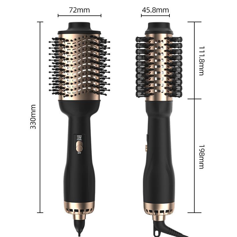 Negative Ion Straight Hair Comb Multifunctional Hot Air Comb