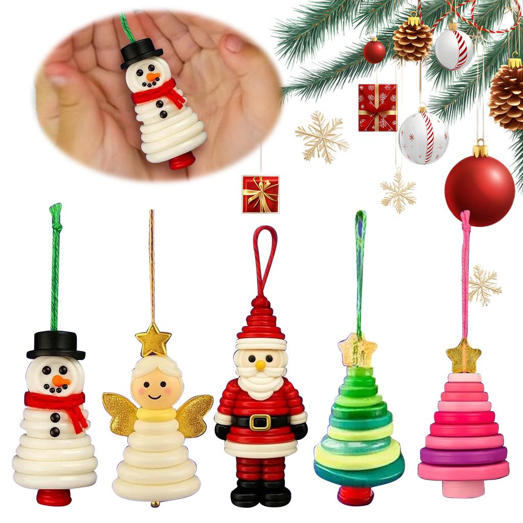 Christmas Diy Button Ornament Kit Fun Button Decoration Craft Kit Button Craft Making Set for Holiday Stocking Filler Gift Decor