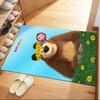 Masha Bear Carpet Suitable for Study Room Entryway Balcony Playrooms Anti-slip Rug Decorate Offices Best for Christmas