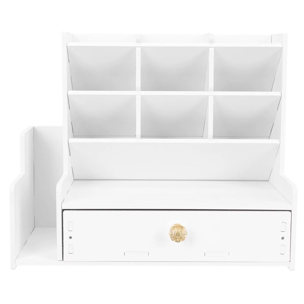With Drawer Desktop Organizer Multi-Function Stationery Storage Rack  For Kids