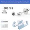 Fusmet 2nd Gen Disposable Ear Piercing Tool Set with Ear Piercer and Nail Gun