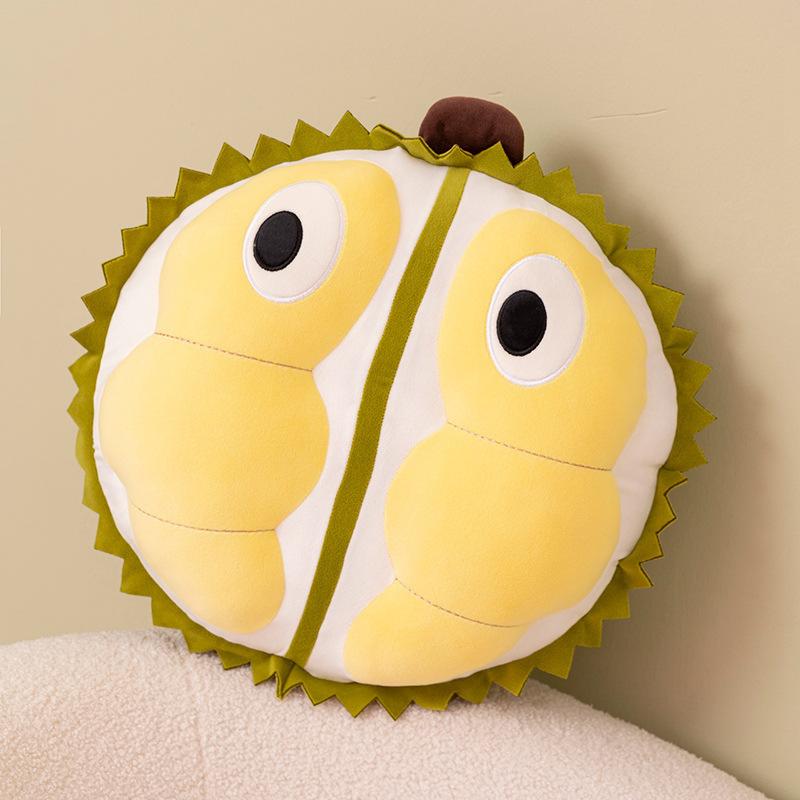 

New dopamine big eye durian throw pillow office nap pillow bed pillow for girls birthday gift 45cm（0.58kg）