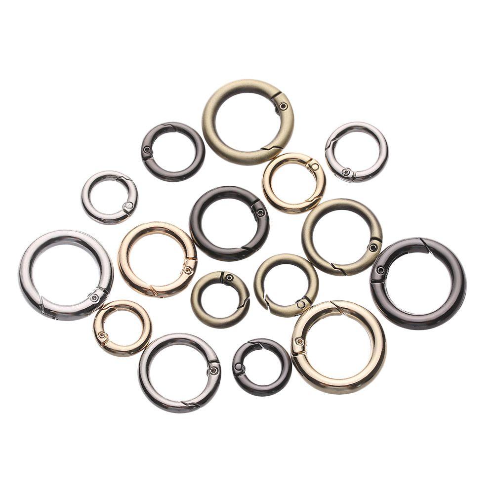 Zinc Alloy Hooks Carabiner Purses Handbags Snap Clasp Clip Spring O-Ring Buckles Bag Belt Buckle
