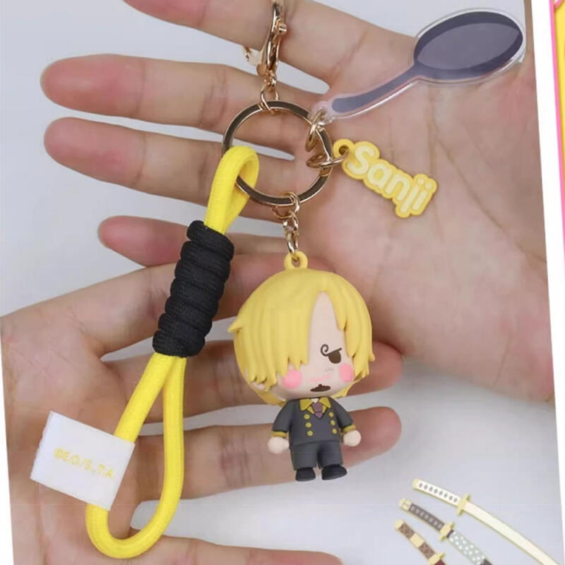 One Piece Figure Keychain