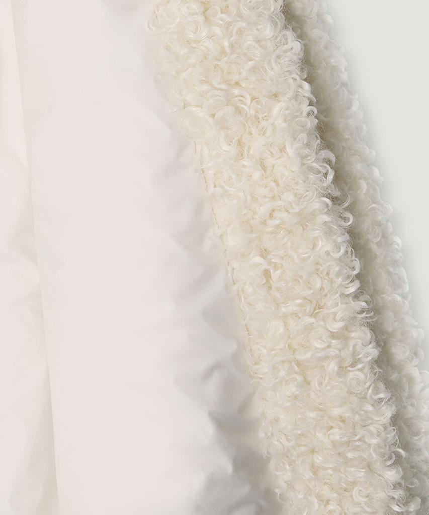 Melly&Rose Melrose Faux Fur Jacket Long (310368)_Cream