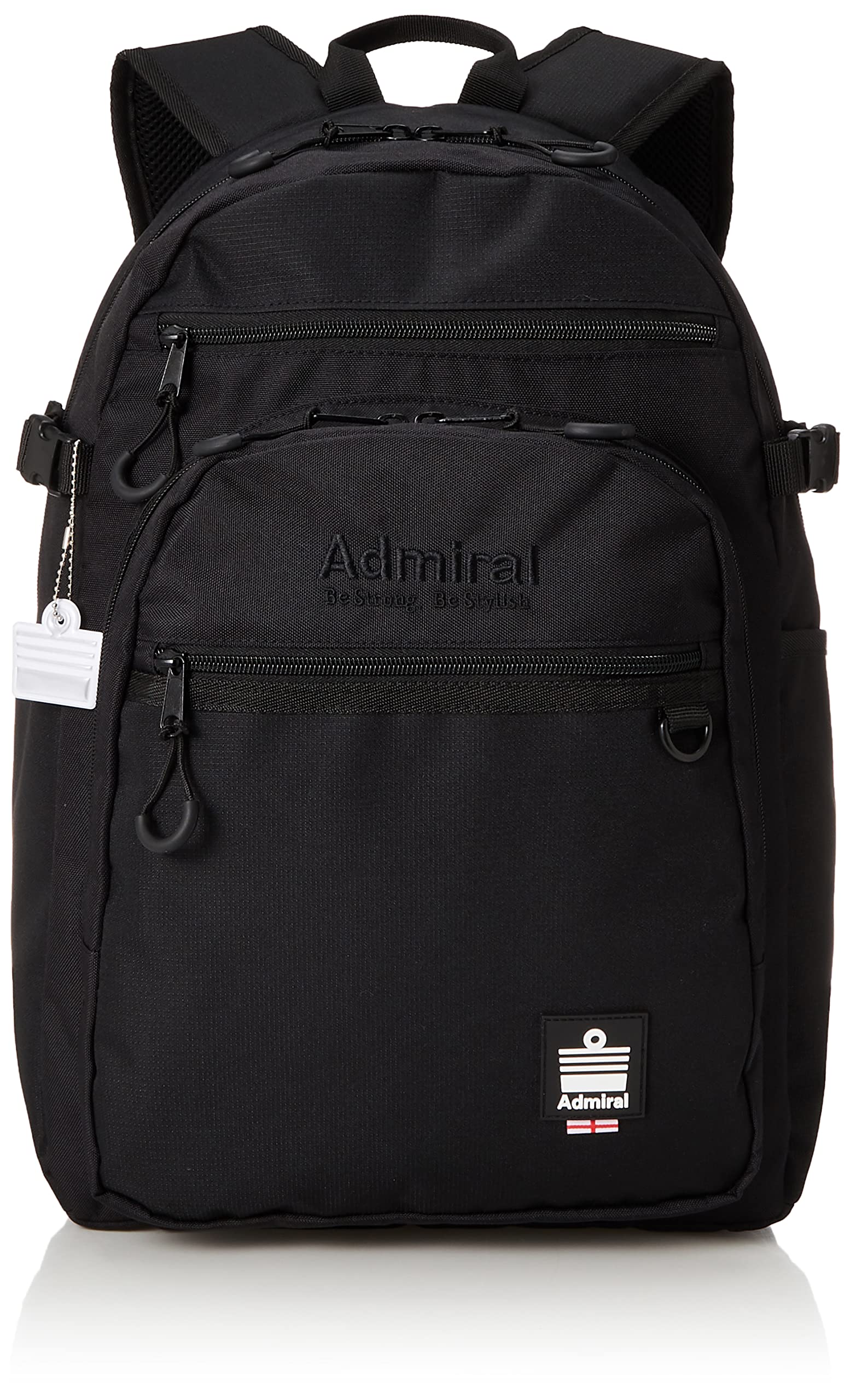 

School For Men and Large Water For High School Students and Junior High School Reflector Round Black x 32 x 46 x 15 cm [Admiral] Backpack, Backpack,